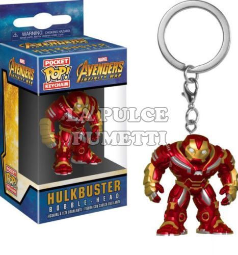 AVENGERS INFINITY WAR: HULKBUSTER  - POP FUNKO POCKET KEYCHAN 4 CM